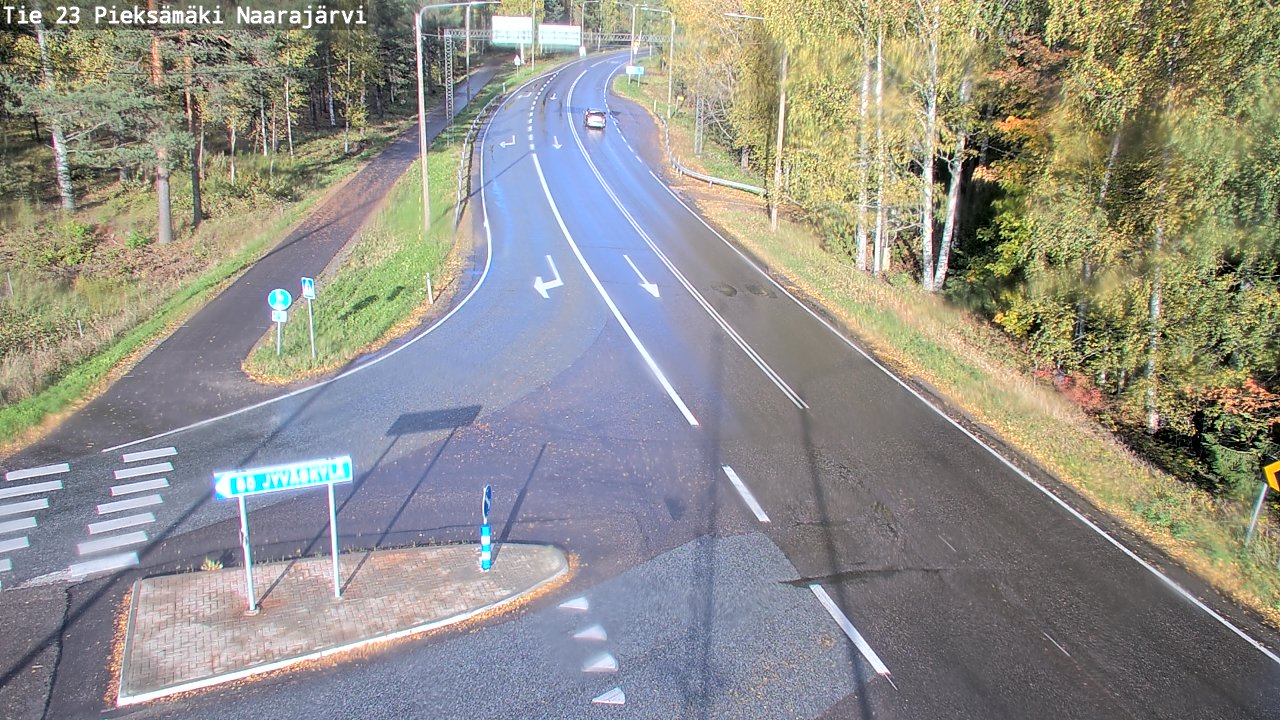 Kelikamerat Kuva Tie 23 Pieksämäki, Naarajärvi, Pieksämäki, Etelä-Savo