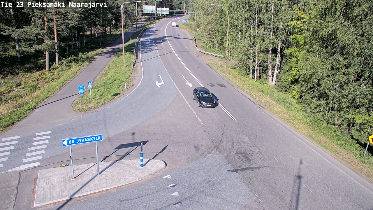 Kelikamerat Kuva Tie 23 Pieksämäki, Naarajärvi, Pieksämäki, Etelä-Savo