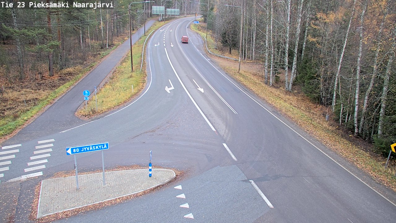 Kelikamerat Kuva Tie 23 Pieksämäki, Naarajärvi, Pieksämäki, Etelä-Savo