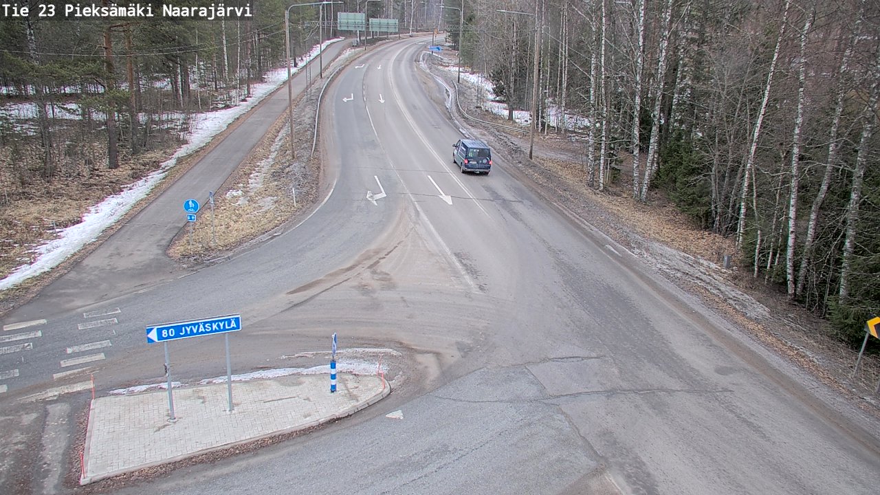 Kelikamerat Kuva Tie 23 Pieksämäki, Naarajärvi, Pieksämäki, Etelä-Savo