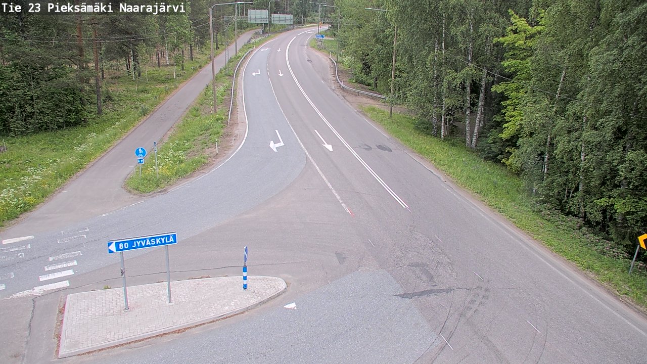 Kelikamerat Kuva Tie 23 Pieksämäki, Naarajärvi, Pieksämäki, Etelä-Savo