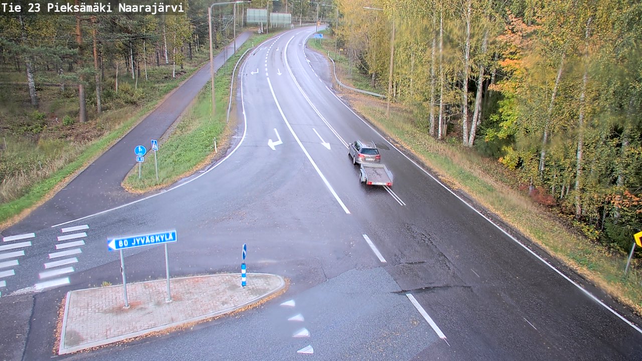 Kelikamerat Kuva Tie 23 Pieksämäki, Naarajärvi, Pieksämäki, Etelä-Savo