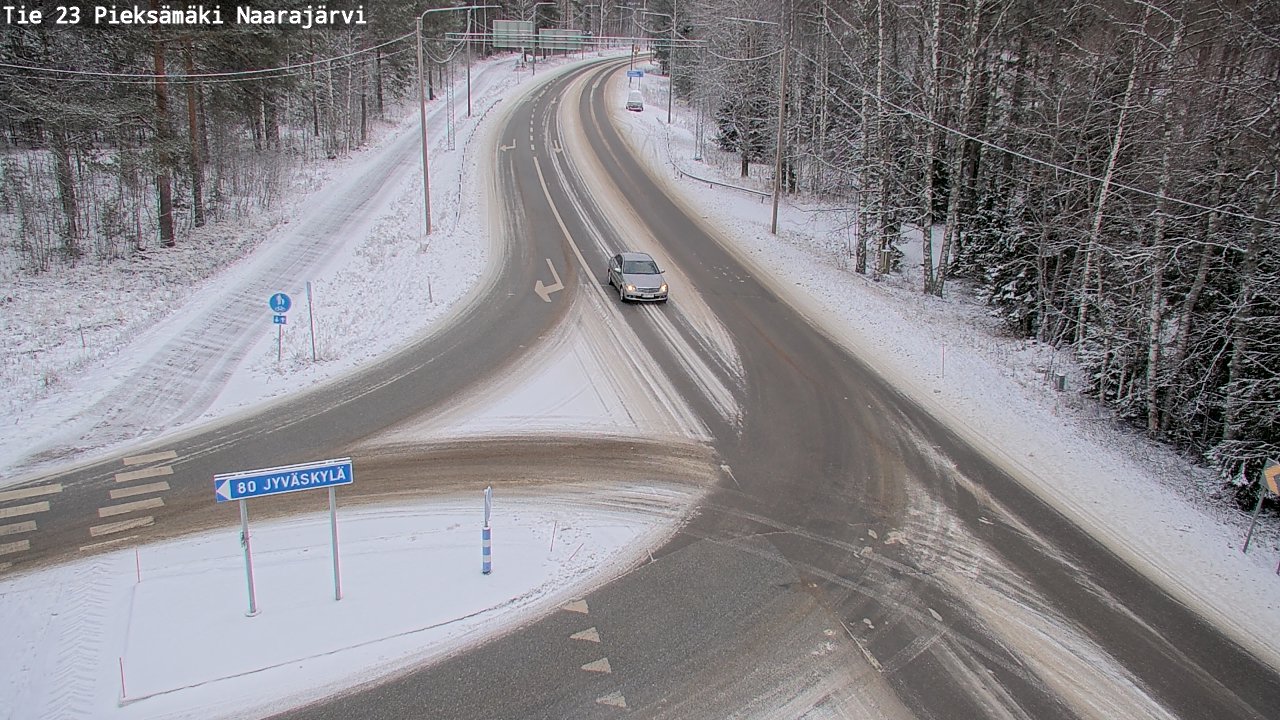 Kelikamerat Kuva Tie 23 Pieksämäki, Naarajärvi, Pieksämäki, Etelä-Savo