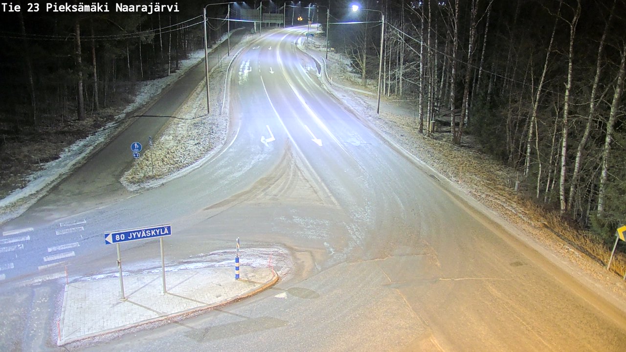 Kelikamerat Kuva Tie 23 Pieksämäki, Naarajärvi, Pieksämäki, Etelä-Savo