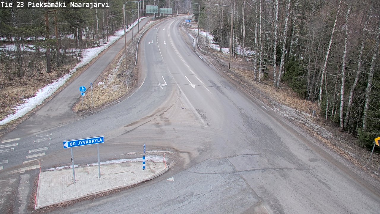 Kelikamerat Kuva Tie 23 Pieksämäki, Naarajärvi, Pieksämäki, Etelä-Savo