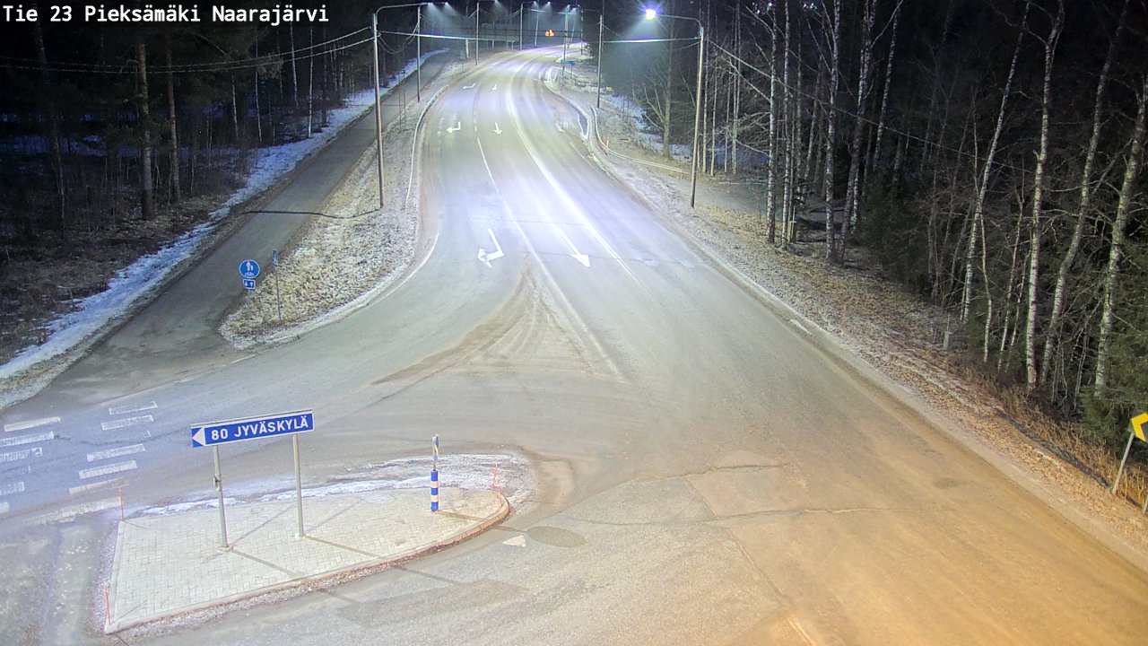 Kelikamerat Kuva Tie 23 Pieksämäki, Naarajärvi, Pieksämäki, Etelä-Savo
