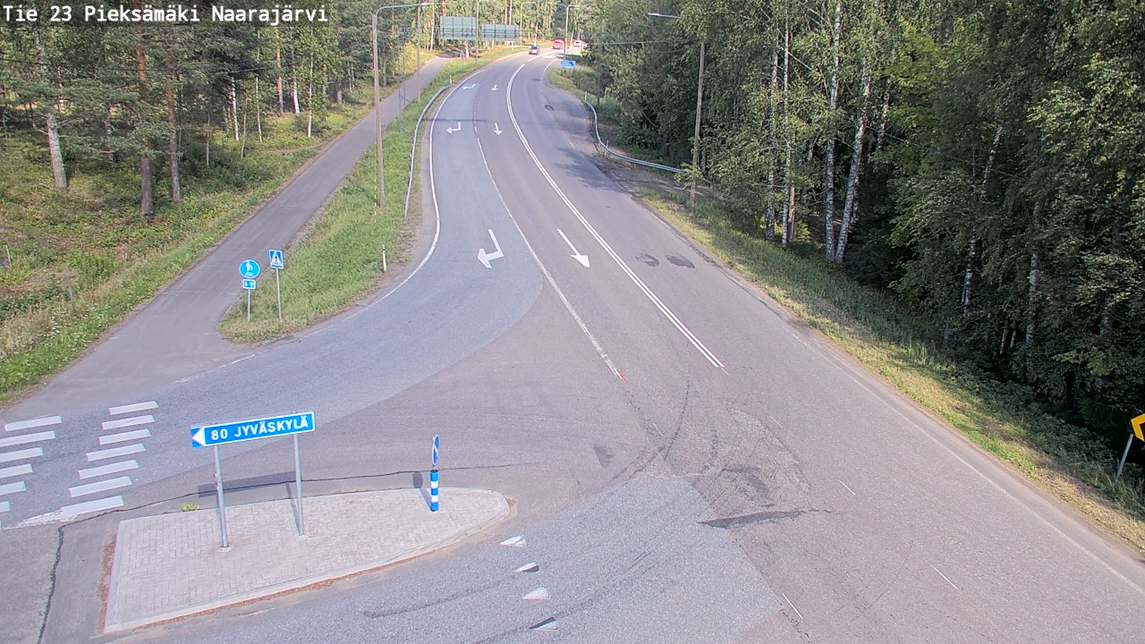 Kelikamerat Kuva Tie 23 Pieksämäki, Naarajärvi, Pieksämäki, Etelä-Savo