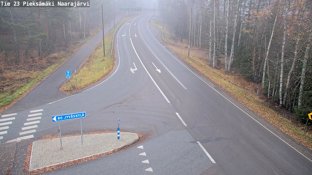 Kelikamerat Kuva Tie 23 Pieksämäki, Naarajärvi, Pieksämäki, Etelä-Savo