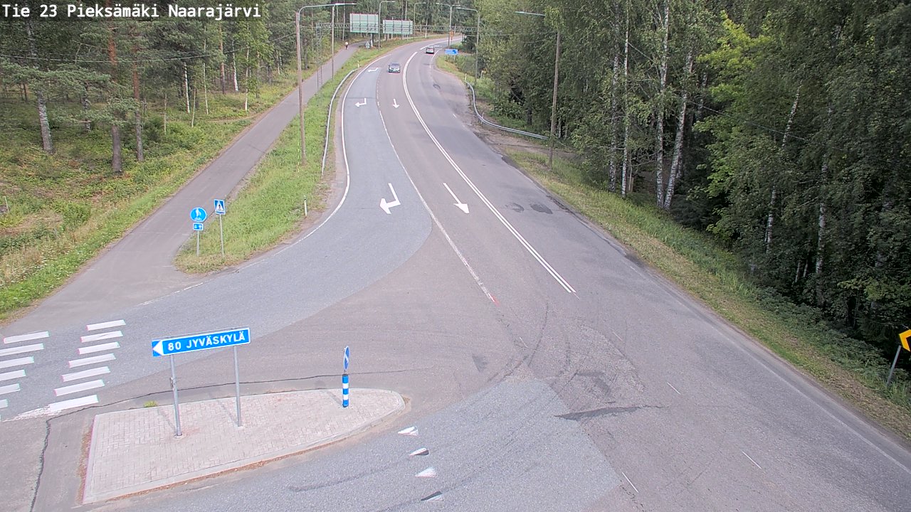 Kelikamerat Kuva Tie 23 Pieksämäki, Naarajärvi, Pieksämäki, Etelä-Savo