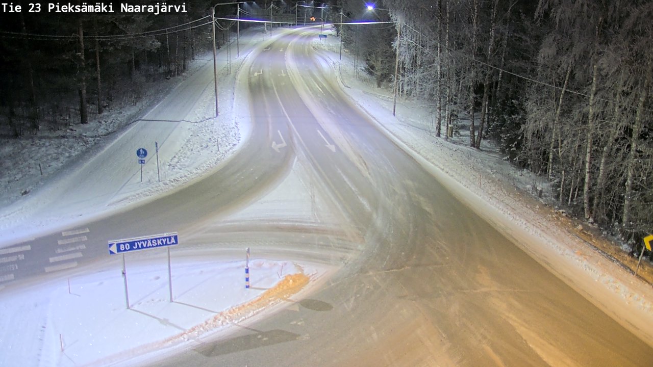 Kelikamerat Kuva Tie 23 Pieksämäki, Naarajärvi, Pieksämäki, Etelä-Savo