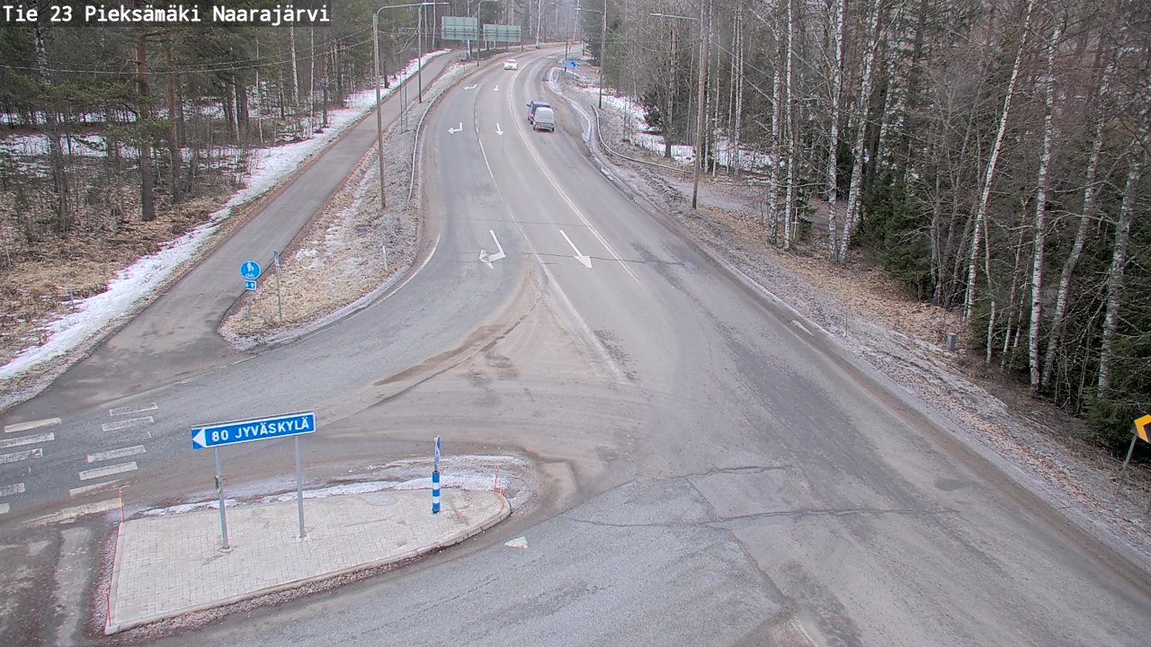 Kelikamerat Kuva Tie 23 Pieksämäki, Naarajärvi, Pieksämäki, Etelä-Savo