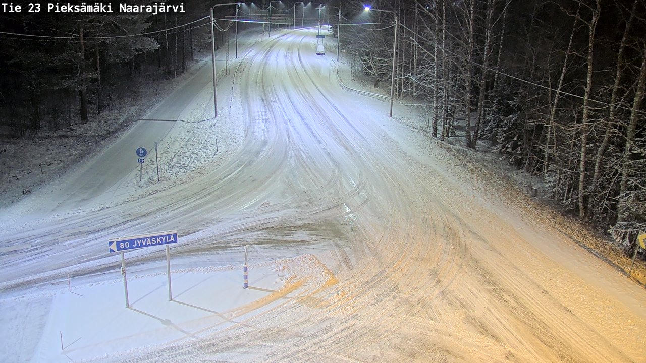 Kelikamerat Kuva Tie 23 Pieksämäki, Naarajärvi, Pieksämäki, Etelä-Savo