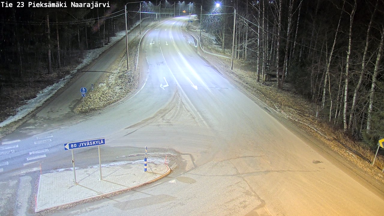 Kelikamerat Kuva Tie 23 Pieksämäki, Naarajärvi, Pieksämäki, Etelä-Savo