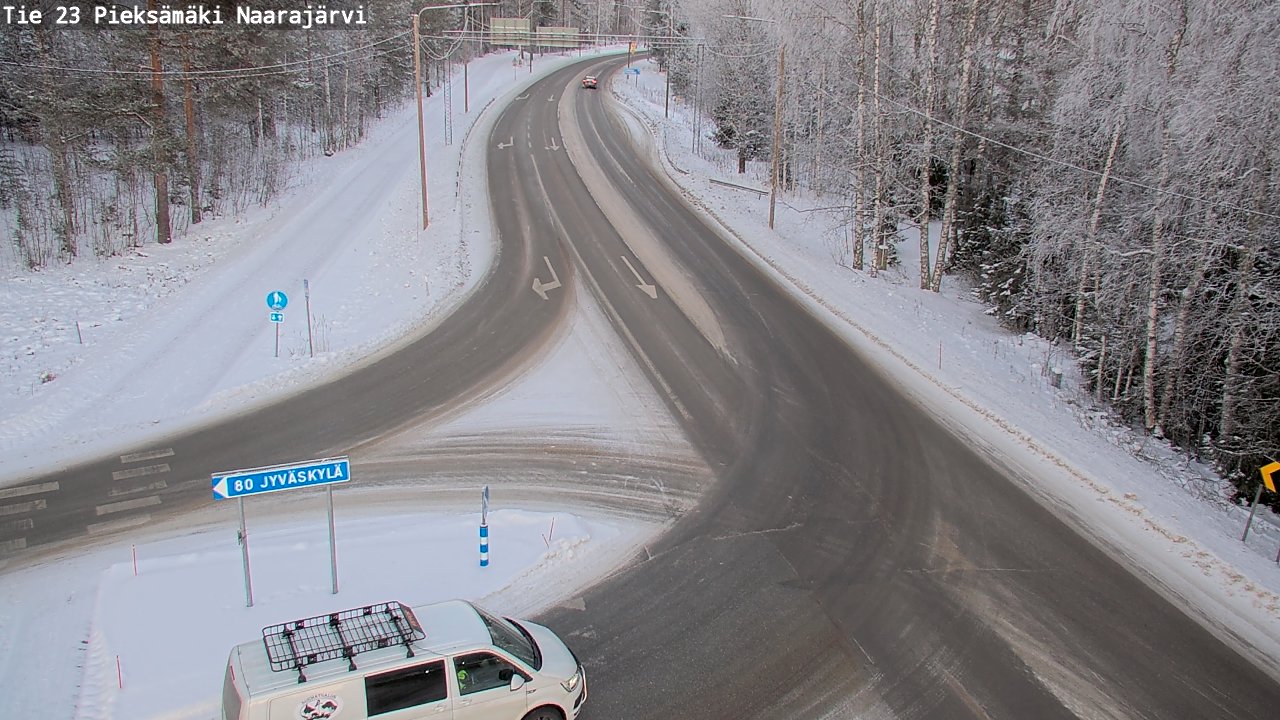 Kelikamerat Kuva Tie 23 Pieksämäki, Naarajärvi, Pieksämäki, Etelä-Savo