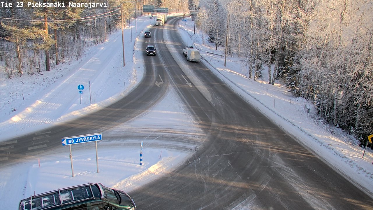 Kelikamerat Kuva Tie 23 Pieksämäki, Naarajärvi, Pieksämäki, Etelä-Savo