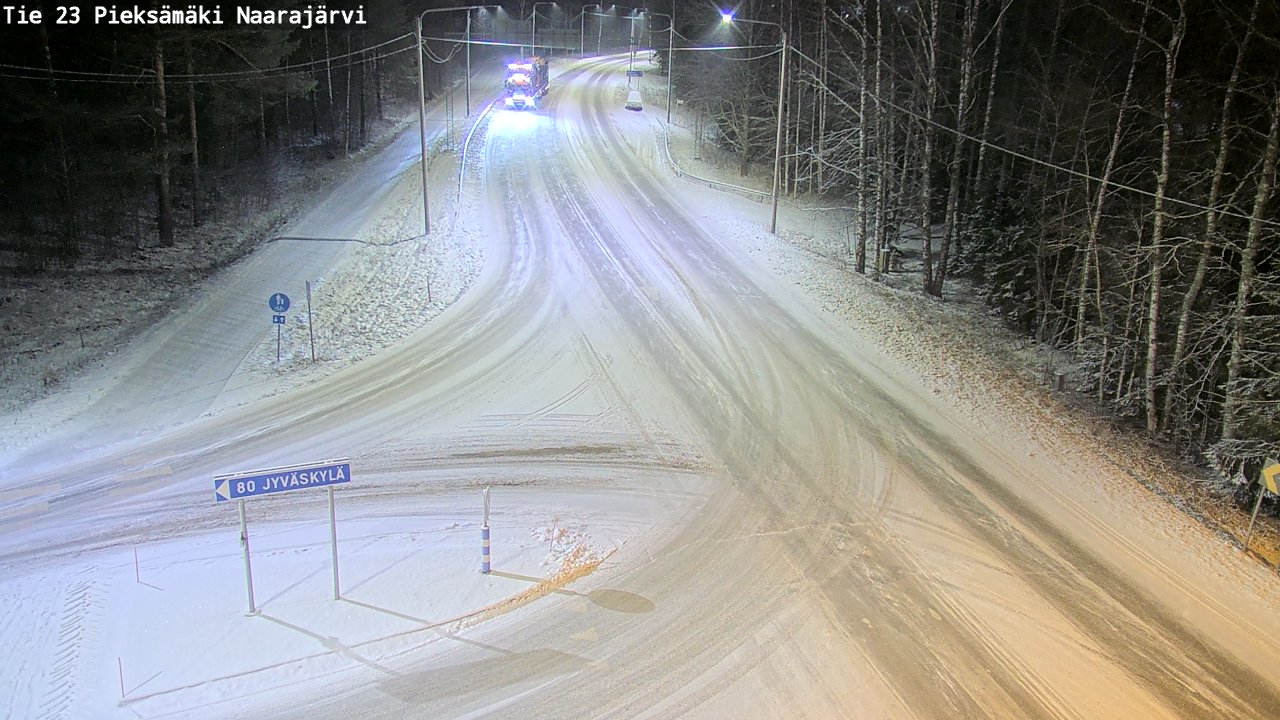 Kelikamerat Kuva Tie 23 Pieksämäki, Naarajärvi, Pieksämäki, Etelä-Savo