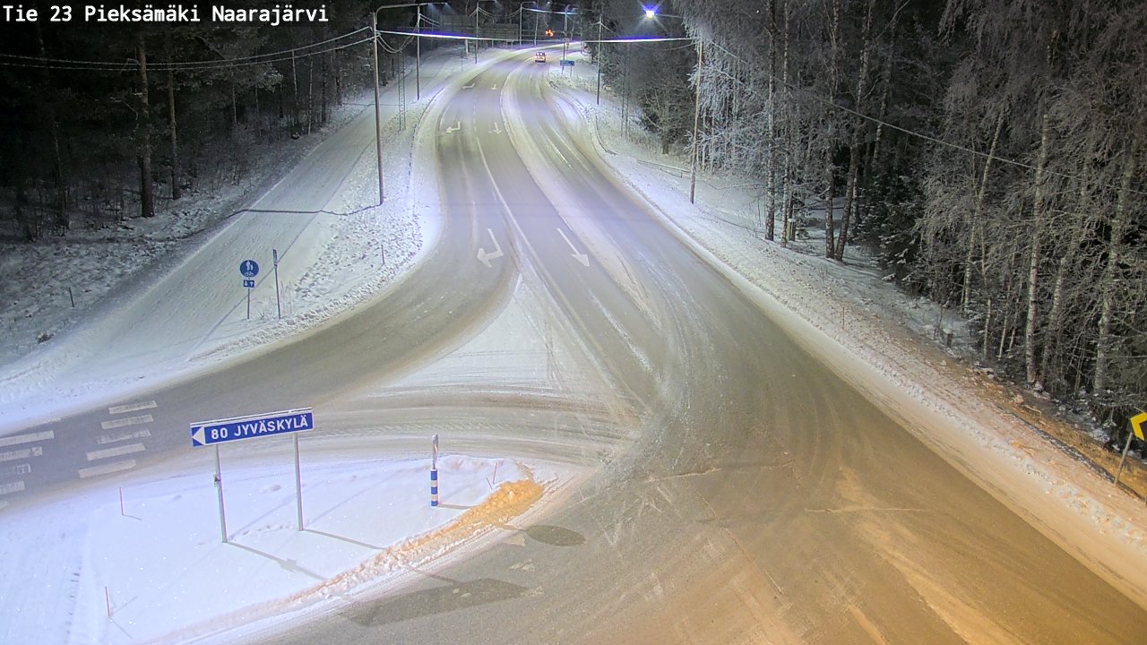 Kelikamerat Kuva Tie 23 Pieksämäki, Naarajärvi, Pieksämäki, Etelä-Savo
