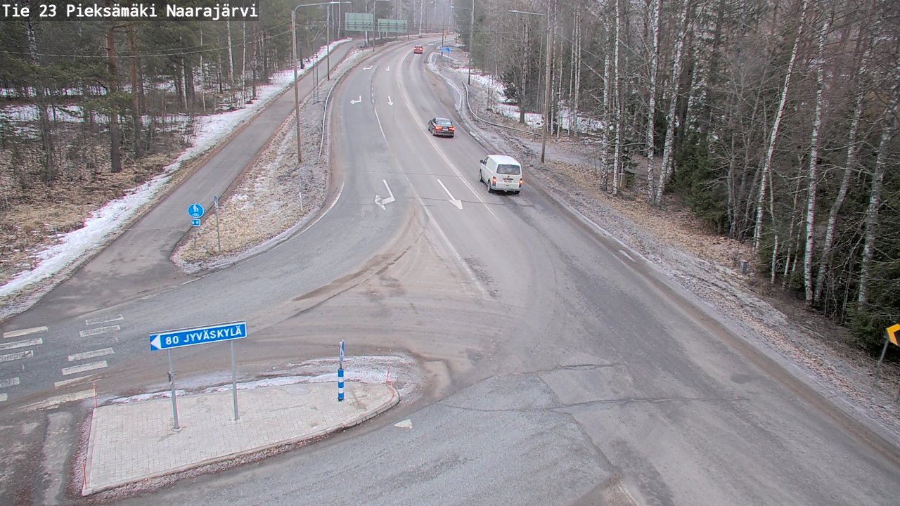 Kelikamerat Kuva Tie 23 Pieksämäki, Naarajärvi, Pieksämäki, Etelä-Savo