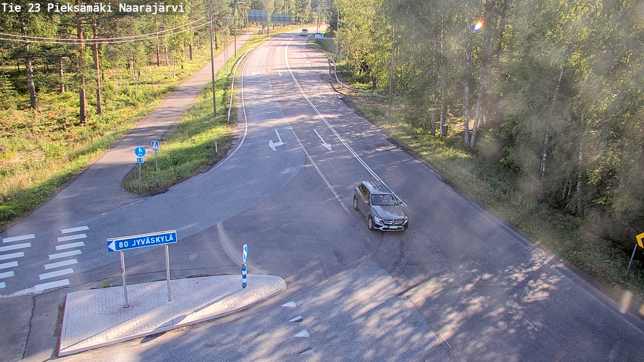 Kelikamerat Kuva Tie 23 Pieksämäki, Naarajärvi, Pieksämäki, Etelä-Savo