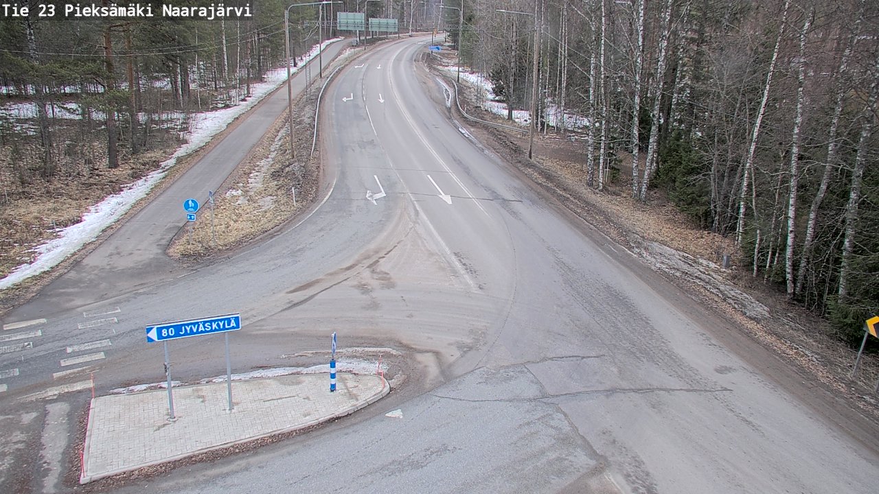 Kelikamerat Kuva Tie 23 Pieksämäki, Naarajärvi, Pieksämäki, Etelä-Savo