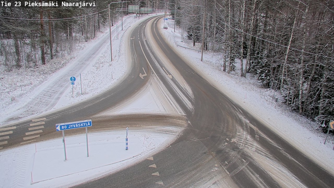 Kelikamerat Kuva Tie 23 Pieksämäki, Naarajärvi, Pieksämäki, Etelä-Savo