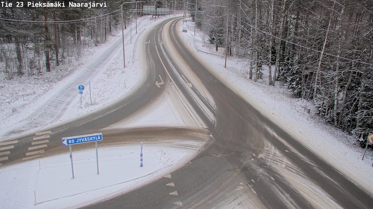 Kelikamerat Kuva Tie 23 Pieksämäki, Naarajärvi, Pieksämäki, Etelä-Savo