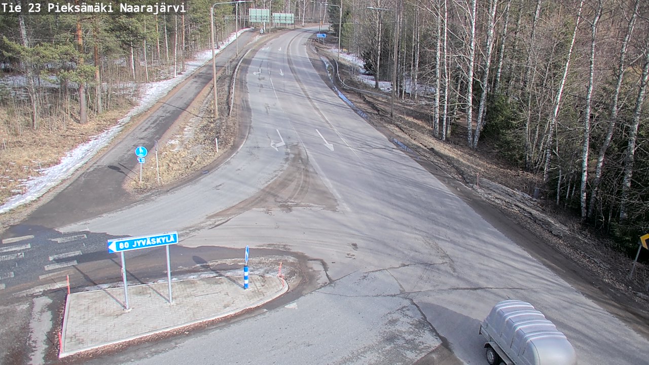 Kelikamerat Kuva Tie 23 Pieksämäki, Naarajärvi, Pieksämäki, Etelä-Savo