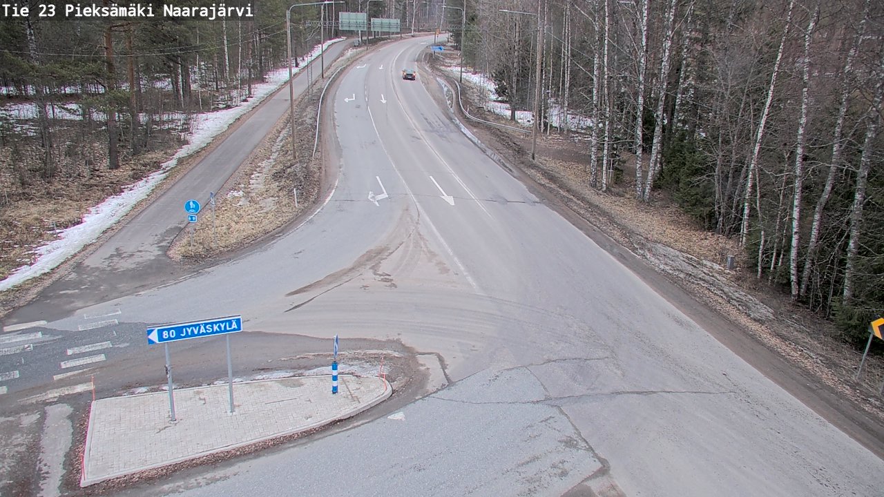 Kelikamerat Kuva Tie 23 Pieksämäki, Naarajärvi, Pieksämäki, Etelä-Savo