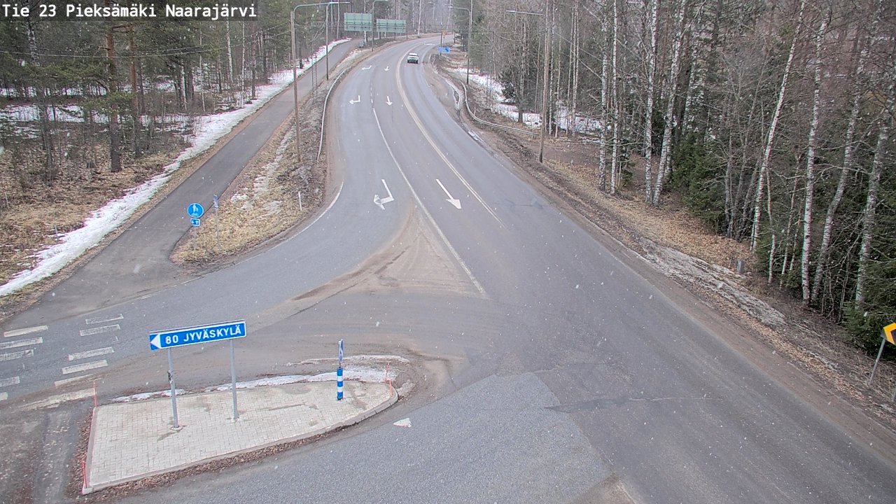 Kelikamerat Kuva Tie 23 Pieksämäki, Naarajärvi, Pieksämäki, Etelä-Savo