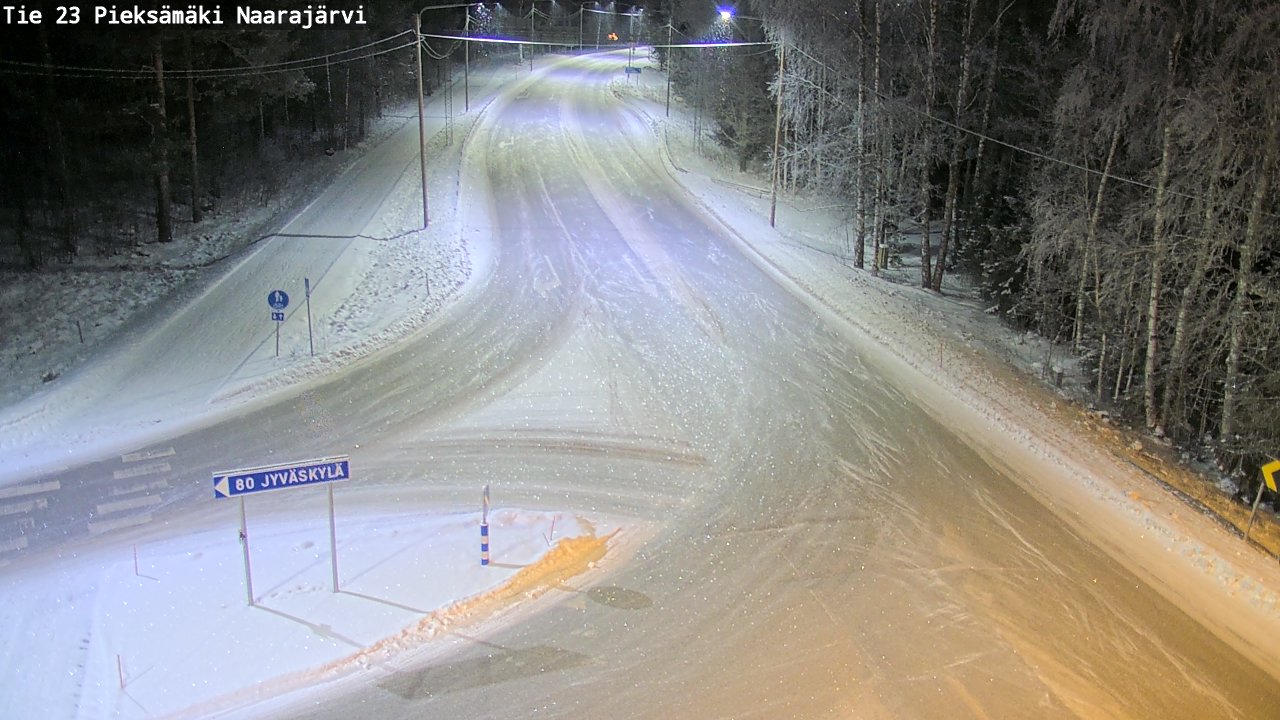 Kelikamerat Kuva Tie 23 Pieksämäki, Naarajärvi, Pieksämäki, Etelä-Savo