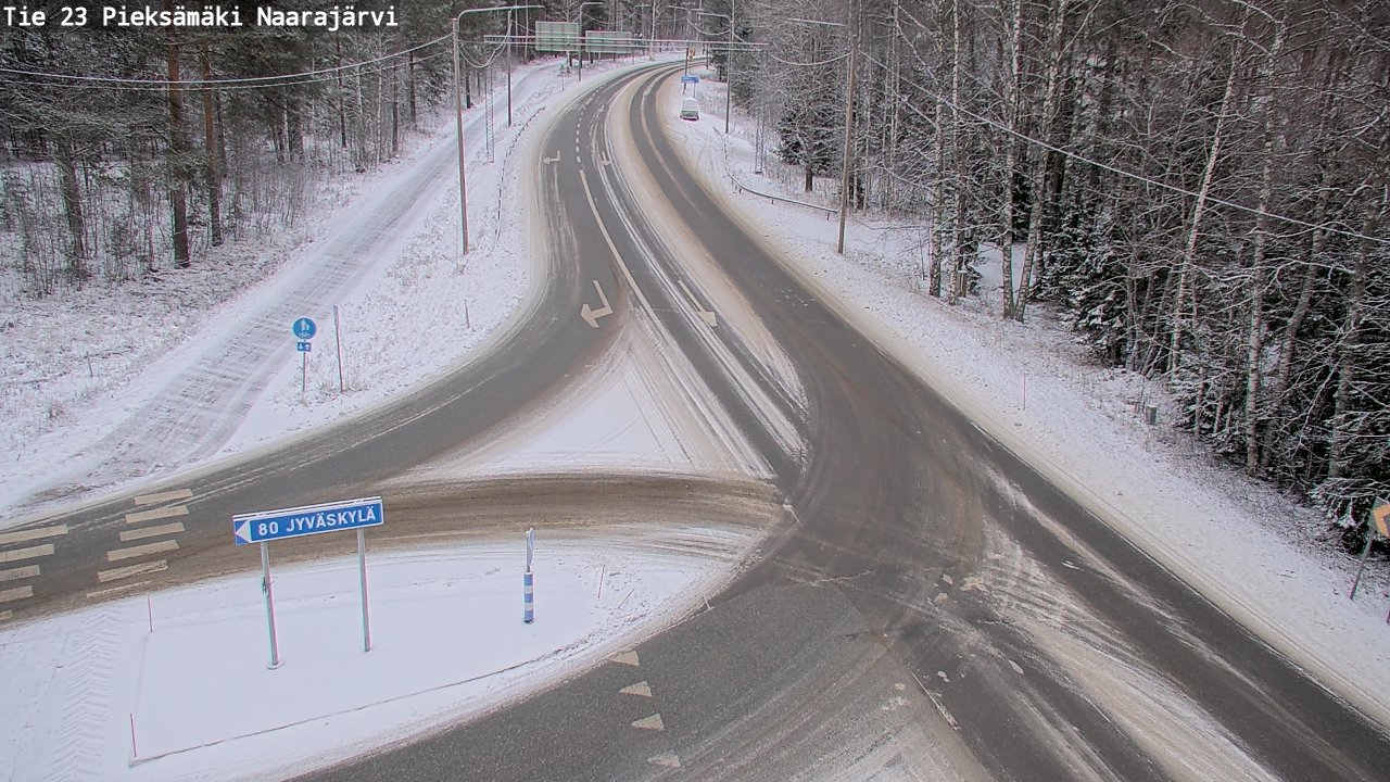 Kelikamerat Kuva Tie 23 Pieksämäki, Naarajärvi, Pieksämäki, Etelä-Savo