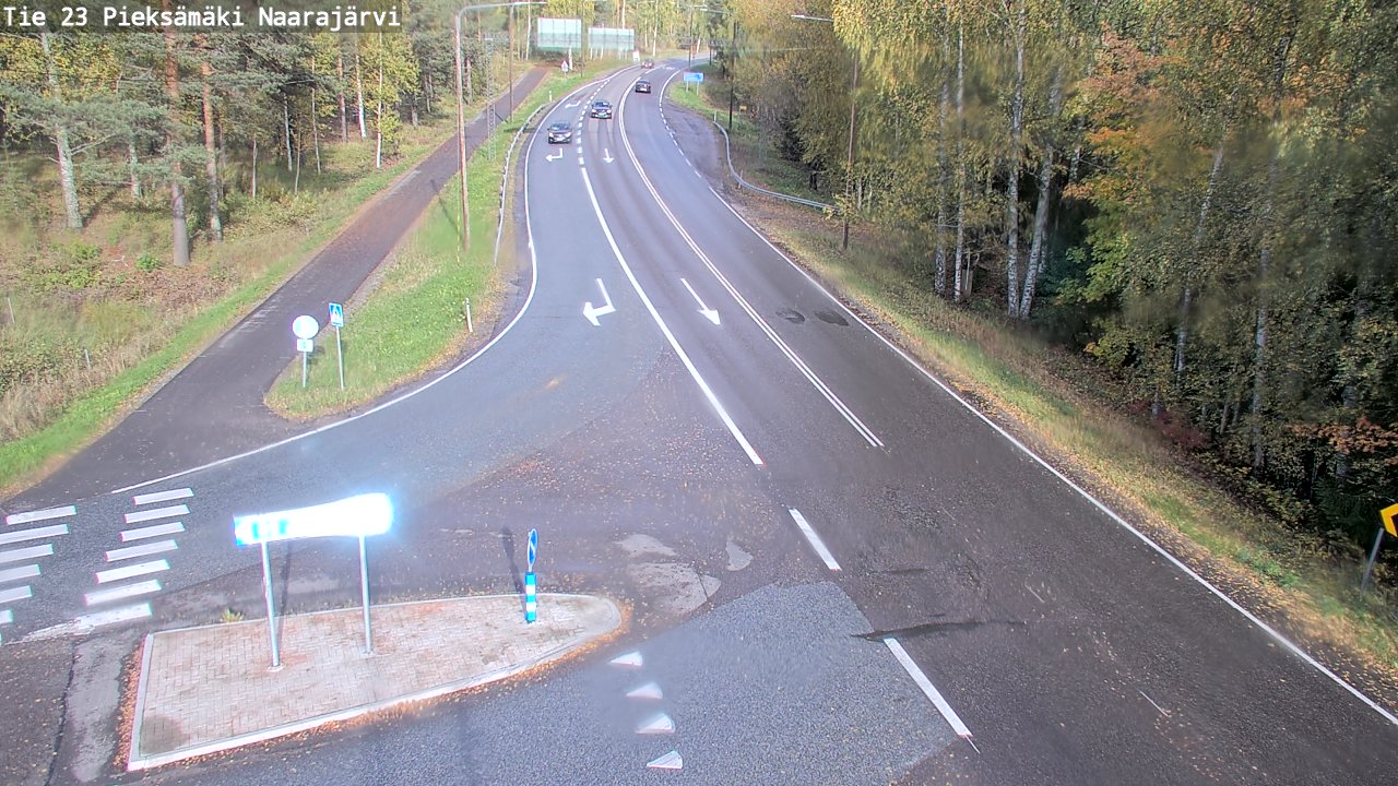 Weather Camera Image Road 23 Pieksämäki, Naarajärvi, Pieksämäki, Etelä-Savo