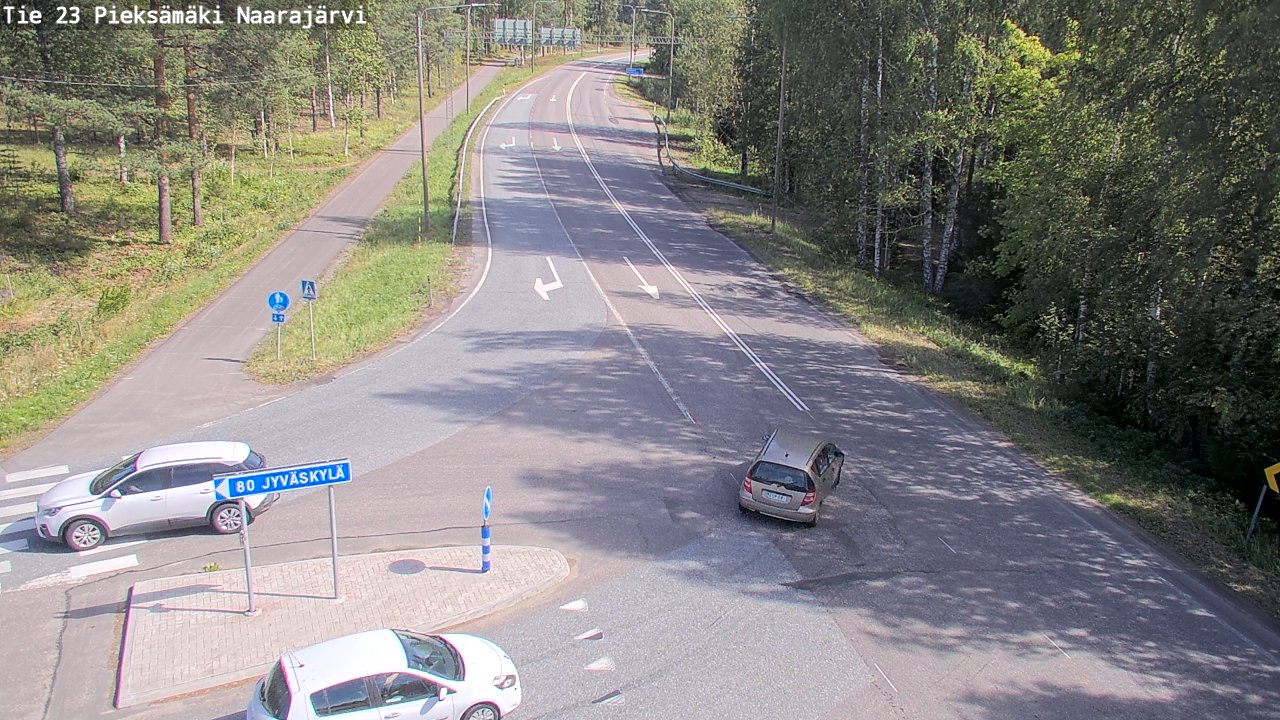 Kelikamerat Kuva Tie 23 Pieksämäki, Naarajärvi, Pieksämäki, Etelä-Savo
