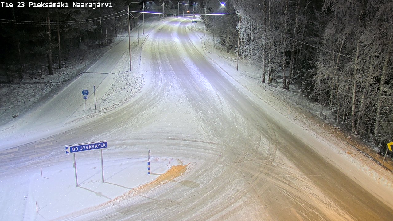 Kelikamerat Kuva Tie 23 Pieksämäki, Naarajärvi, Pieksämäki, Etelä-Savo