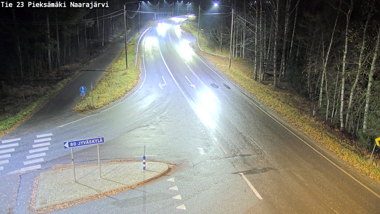 Kelikamerat Kuva Tie 23 Pieksämäki, Naarajärvi, Pieksämäki, Etelä-Savo