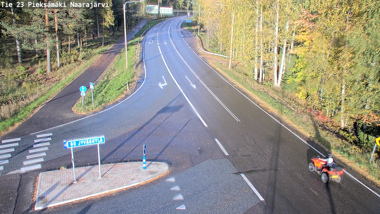 Kelikamerat Kuva Tie 23 Pieksämäki, Naarajärvi, Pieksämäki, Etelä-Savo
