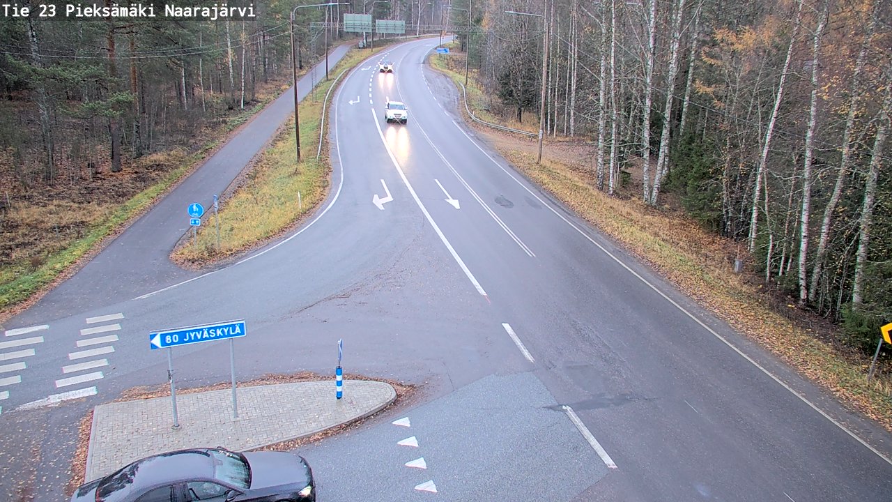 Kelikamerat Kuva Tie 23 Pieksämäki, Naarajärvi, Pieksämäki, Etelä-Savo