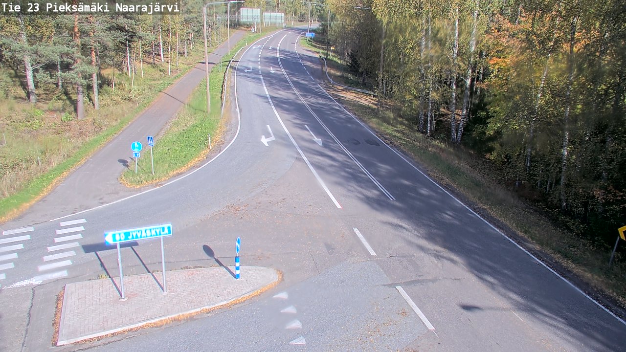 Kelikamerat Kuva Tie 23 Pieksämäki, Naarajärvi, Pieksämäki, Etelä-Savo