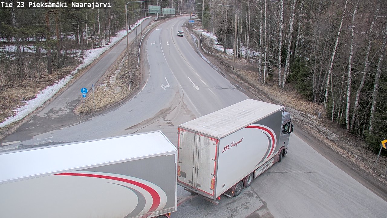 Kelikamerat Kuva Tie 23 Pieksämäki, Naarajärvi, Pieksämäki, Etelä-Savo