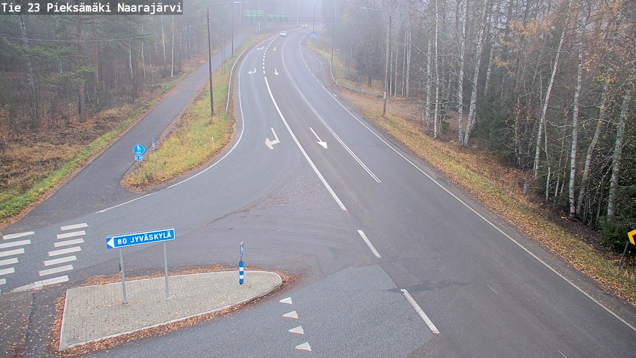 Kelikamerat Kuva Tie 23 Pieksämäki, Naarajärvi, Pieksämäki, Etelä-Savo