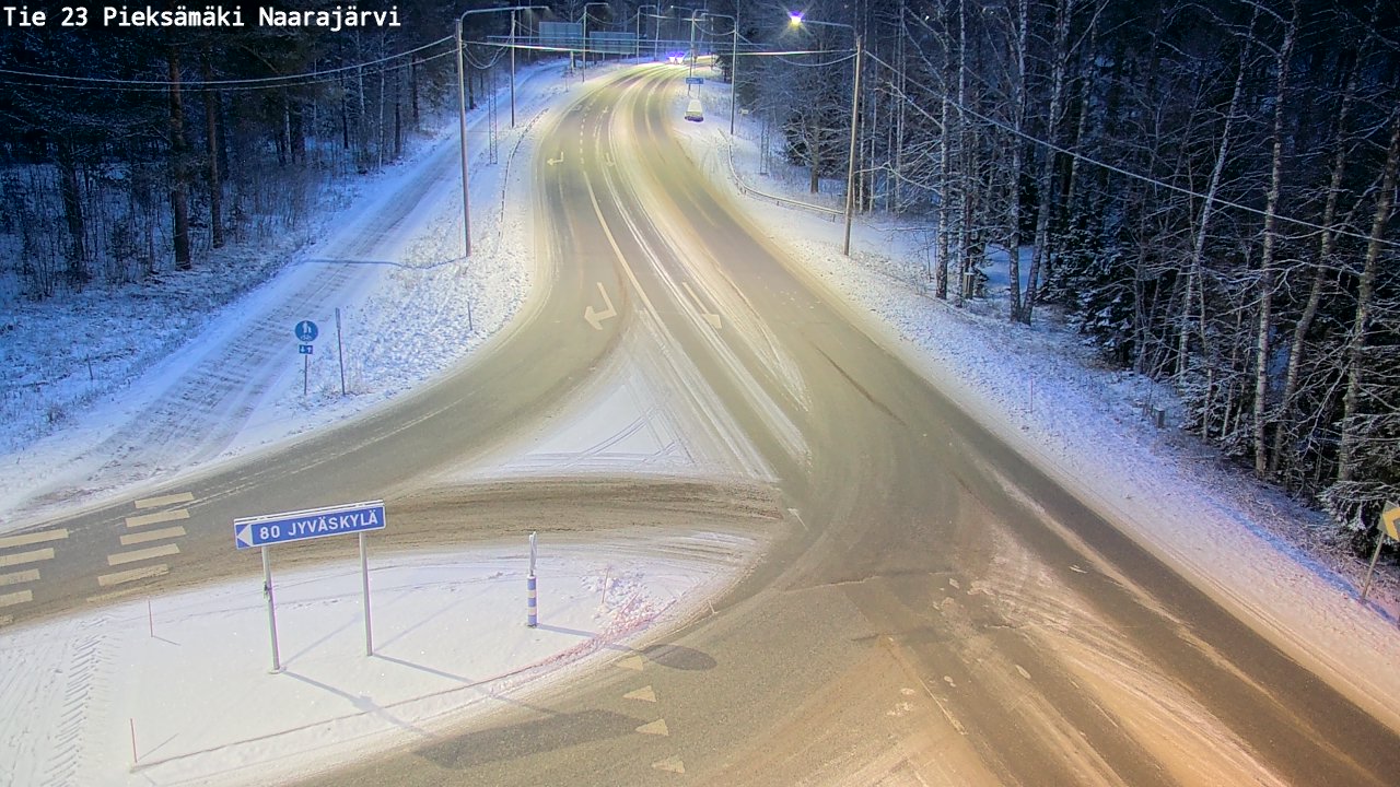 Kelikamerat Kuva Tie 23 Pieksämäki, Naarajärvi, Pieksämäki, Etelä-Savo