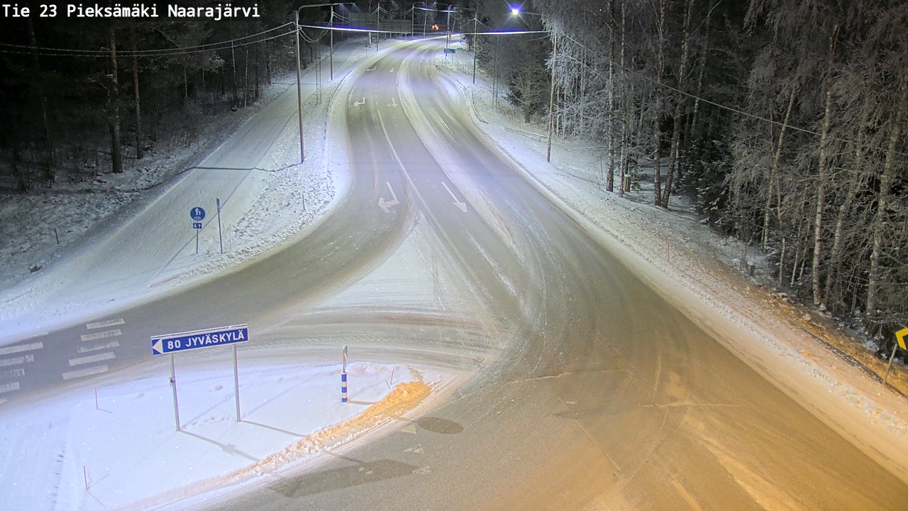 Kelikamerat Kuva Tie 23 Pieksämäki, Naarajärvi, Pieksämäki, Etelä-Savo