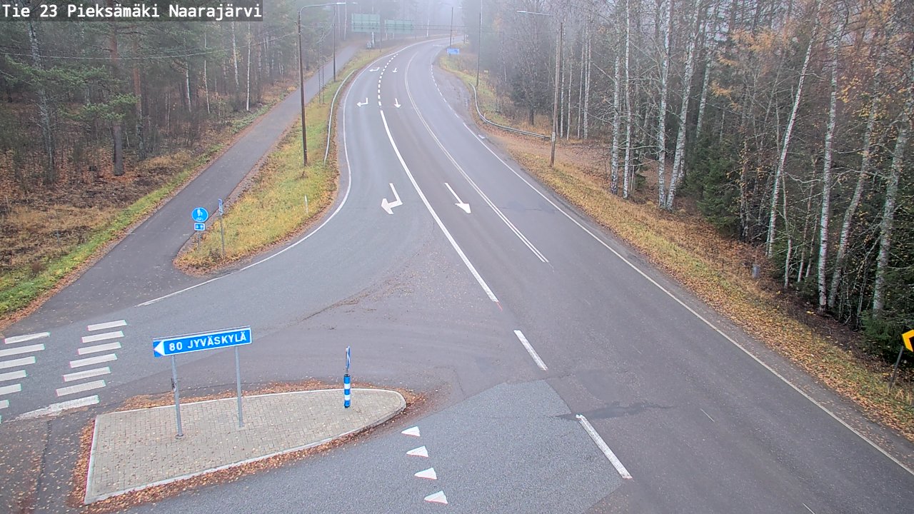 Kelikamerat Kuva Tie 23 Pieksämäki, Naarajärvi, Pieksämäki, Etelä-Savo