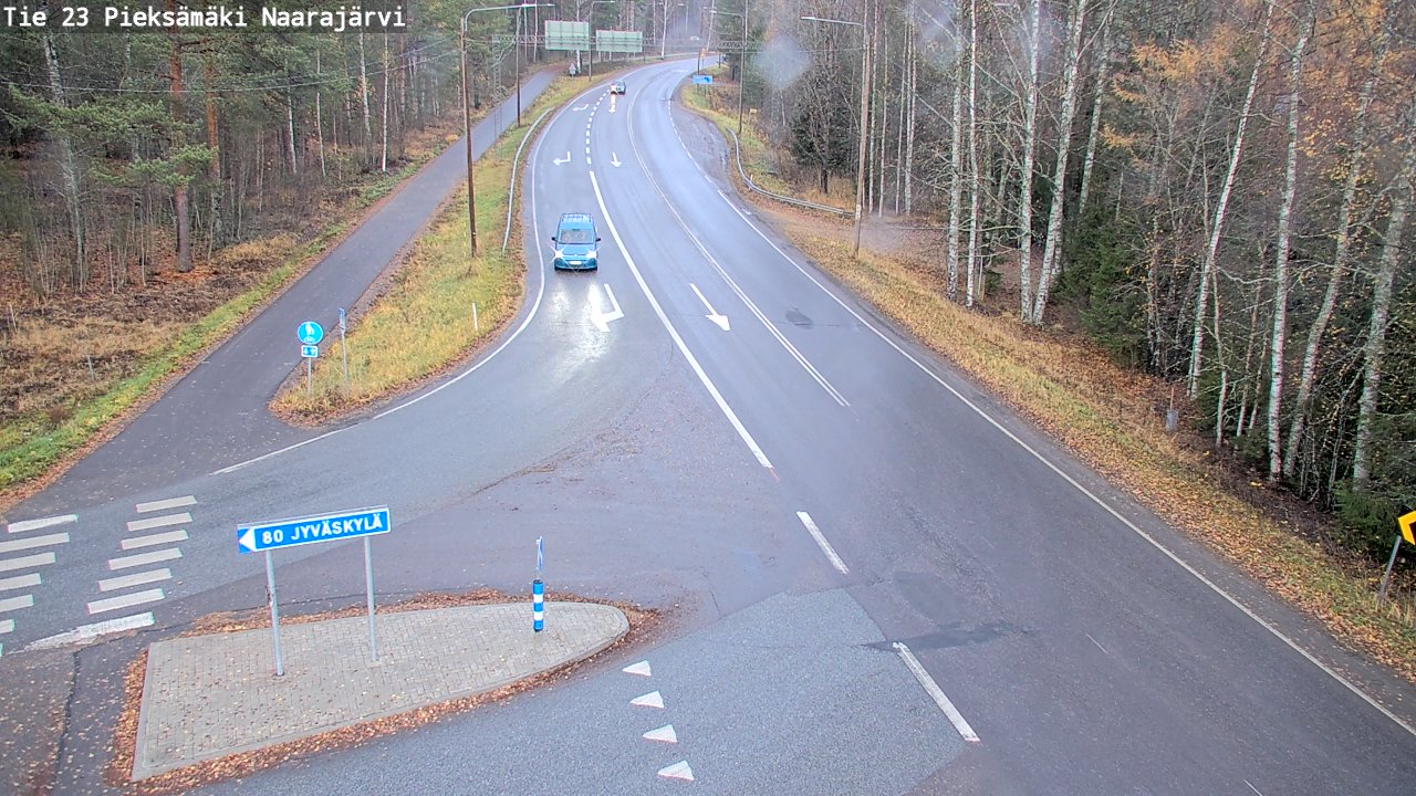 Kelikamerat Kuva Tie 23 Pieksämäki, Naarajärvi, Pieksämäki, Etelä-Savo
