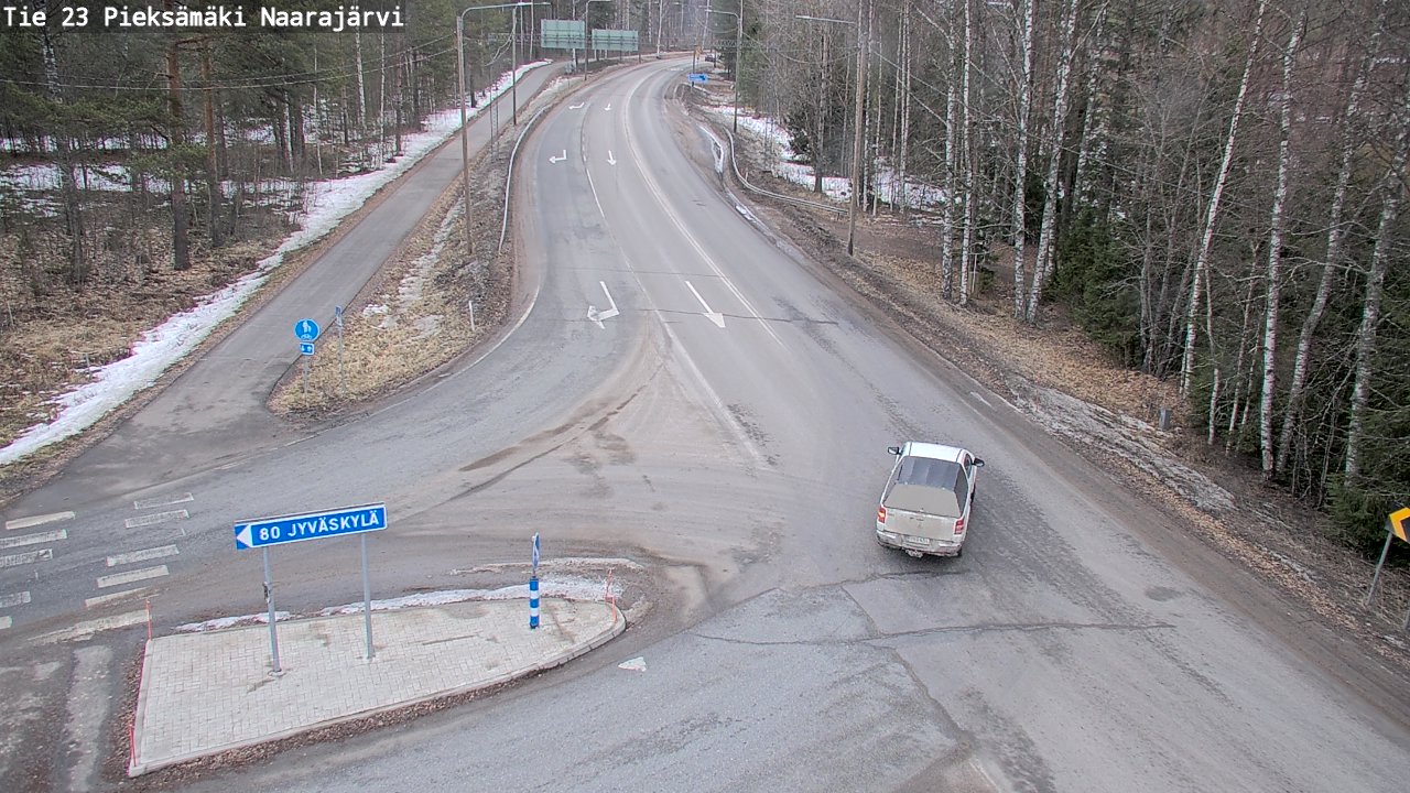 Kelikamerat Kuva Tie 23 Pieksämäki, Naarajärvi, Pieksämäki, Etelä-Savo