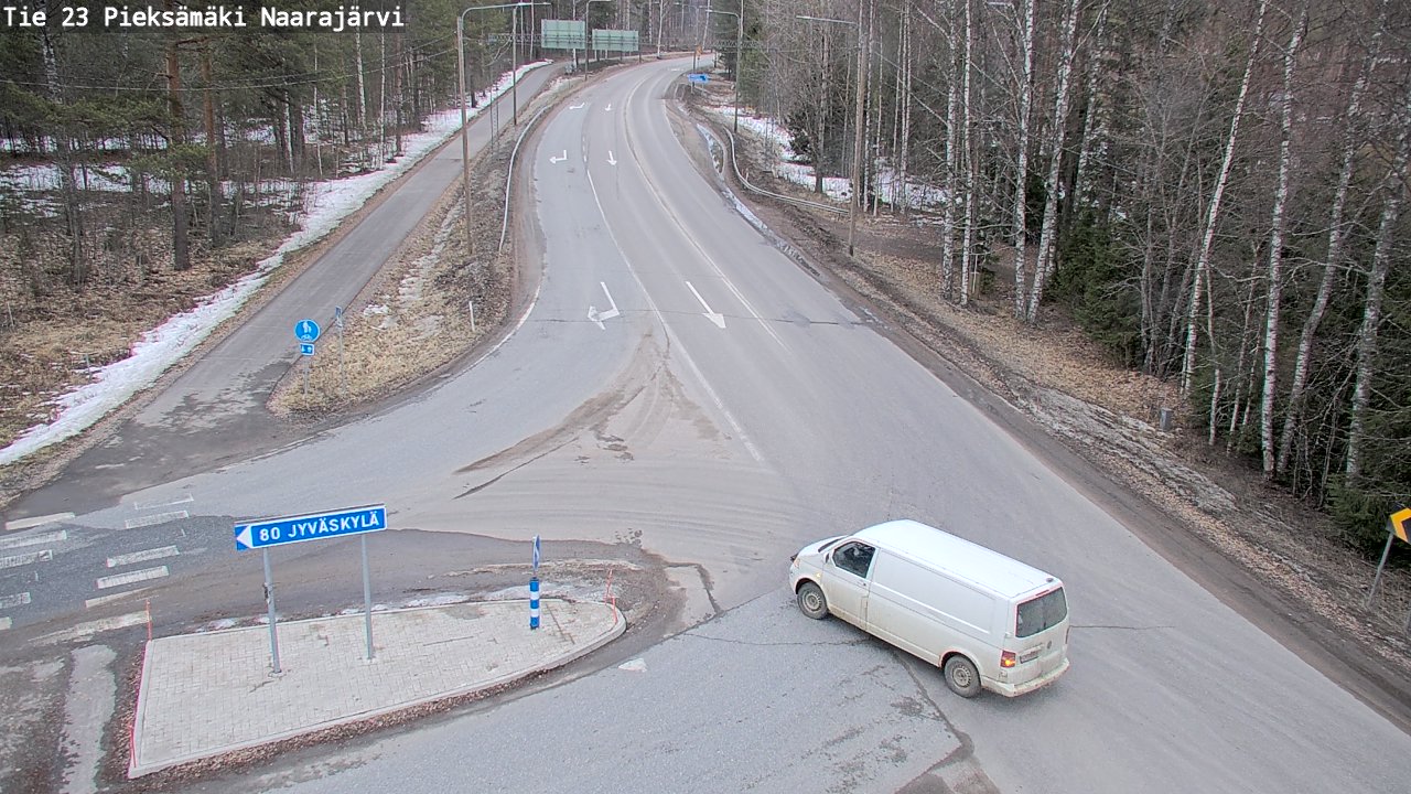 Kelikamerat Kuva Tie 23 Pieksämäki, Naarajärvi, Pieksämäki, Etelä-Savo