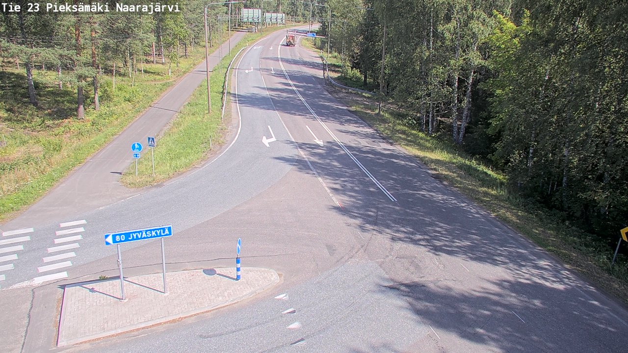 Kelikamerat Kuva Tie 23 Pieksämäki, Naarajärvi, Pieksämäki, Etelä-Savo