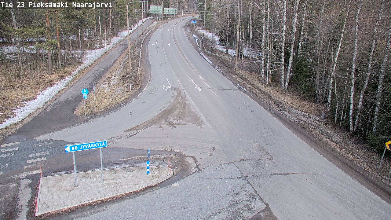 Kelikamerat Kuva Tie 23 Pieksämäki, Naarajärvi, Pieksämäki, Etelä-Savo