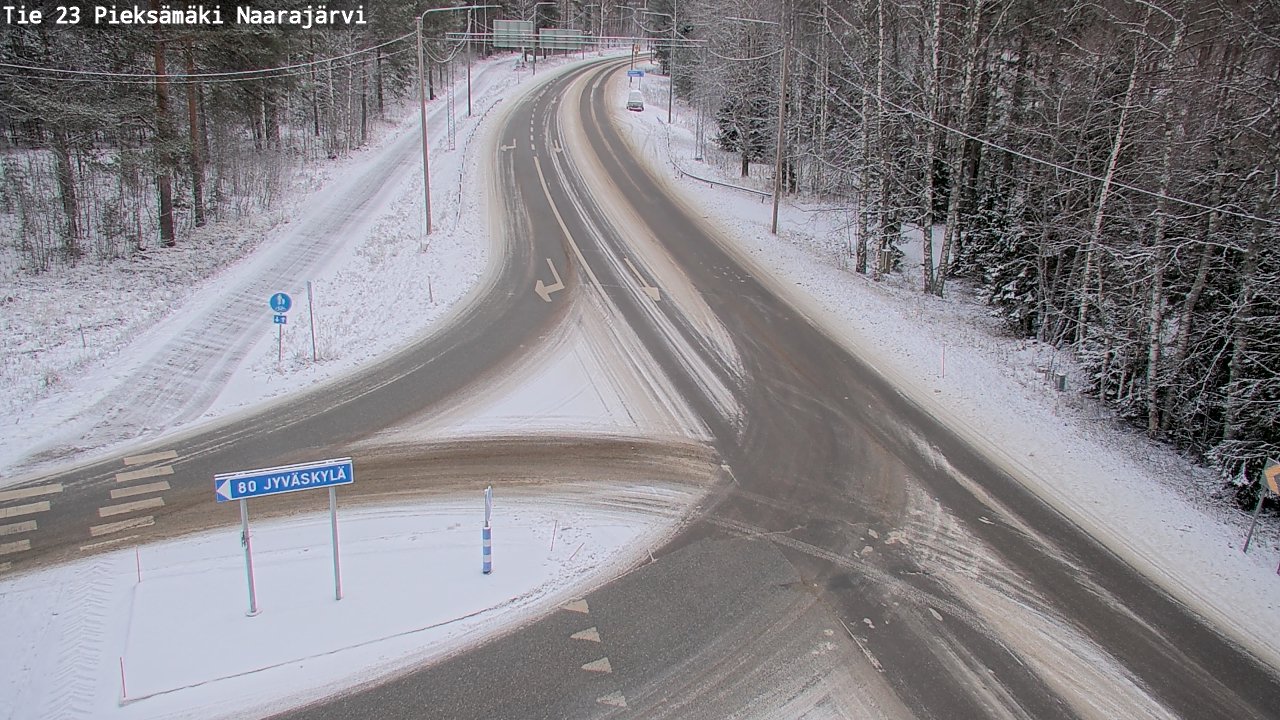 Kelikamerat Kuva Tie 23 Pieksämäki, Naarajärvi, Pieksämäki, Etelä-Savo