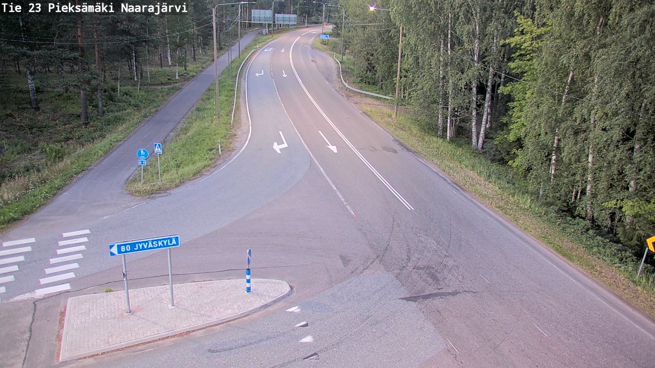 Kelikamerat Kuva Tie 23 Pieksämäki, Naarajärvi, Pieksämäki, Etelä-Savo